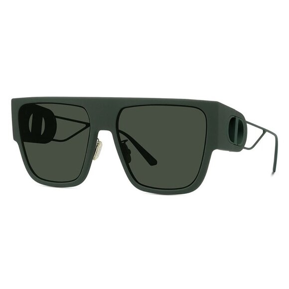 NEW AUTHENTIC DIOR SUNGLASSES 30MONTAIGNE S3U 56C0 Matte Green/Green - Picture 1 of 3